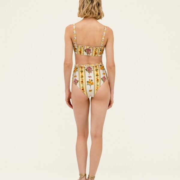 Agua by Agua Bendita Nopal Cordillera Bikini Bottom - Agua By Agua Bendita Beachwear - Artisanal Colombian Resort Wear at Coveti