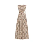 Agua by Agua Bendita Otoño Andes Midi Dress - Agua By Agua Bendita Dresses - Artisanal Colombian Resort Wear at Coveti