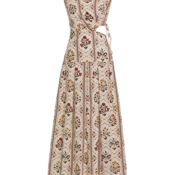 Agua by Agua Bendita Otoño Andes Midi Dress - Agua By Agua Bendita Dresses - Artisanal Colombian Resort Wear at Coveti