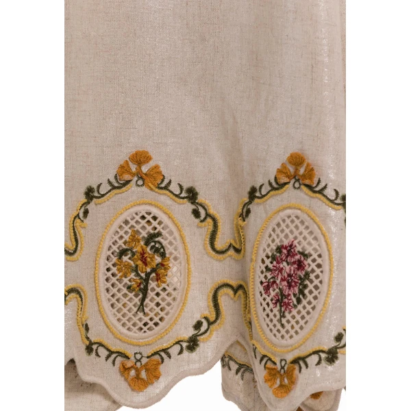 Agua By Agua Bendita Pistilo Cordillera Midi Dress, view 8