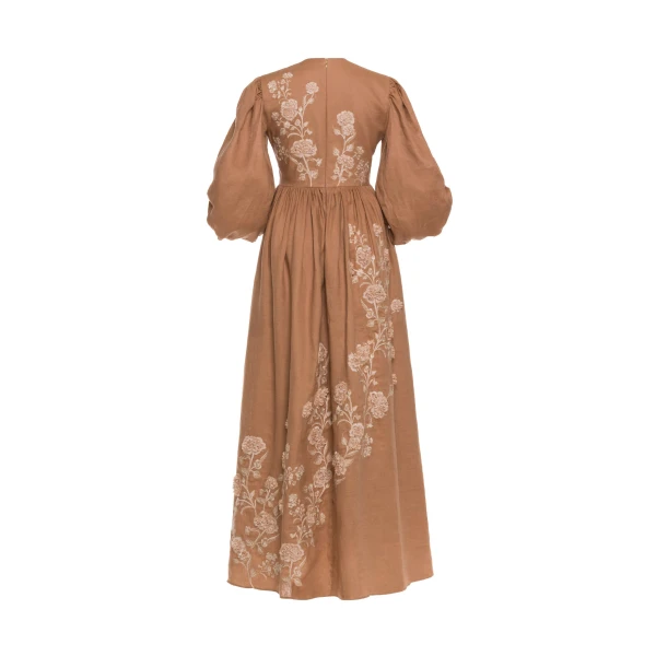 Agua By Agua Bendita Raquel Quebrada Maxi Dress, view 7