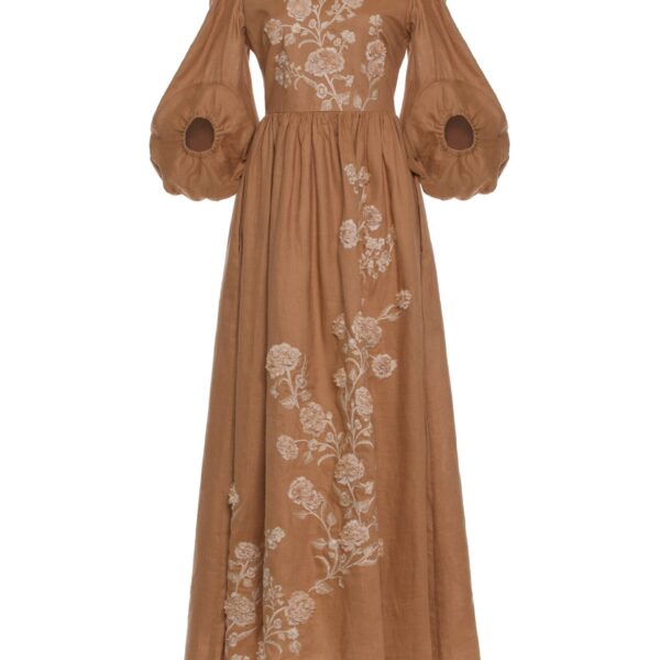 Agua by Agua Bendita Raquel Quebrada Maxi Dress - Agua By Agua Bendita Dresses - Artisanal Colombian Resort Wear at Coveti