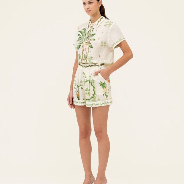 Agua by Agua Bendita Rommy Wild Shorts - Agua By Agua Bendita Shorts - Artisanal Colombian Resort Wear at Coveti