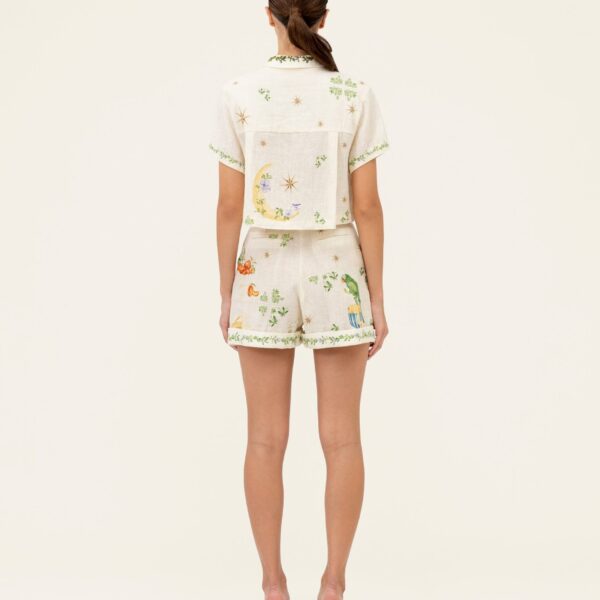 Agua by Agua Bendita Rommy Wild Shorts - Agua By Agua Bendita Shorts - Artisanal Colombian Resort Wear at Coveti