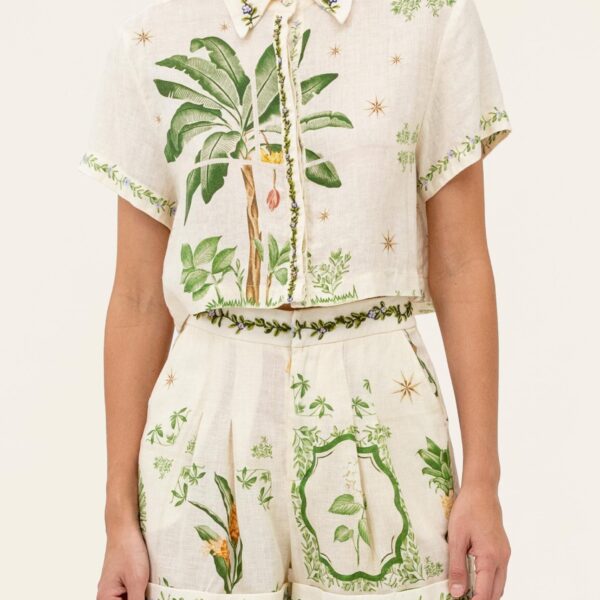 Agua by Agua Bendita Rommy Wild Shorts - Agua By Agua Bendita Shorts - Artisanal Colombian Resort Wear at Coveti