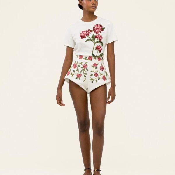 Agua by Agua Bendita Sama Quebrada T-Shirt - Agua By Agua Bendita Tops - Artisanal Colombian Resort Wear at Coveti