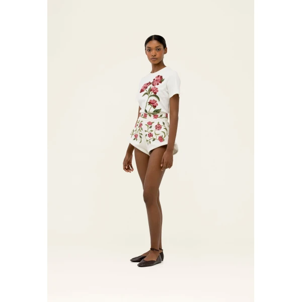 Agua By Agua Bendita Sama Quebrada T-Shirt Top, view 4