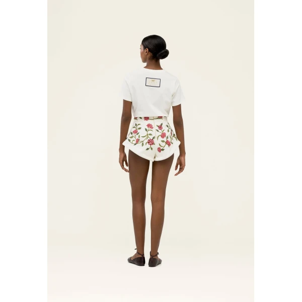 Agua By Agua Bendita Sama Quebrada T-Shirt Top, view 5