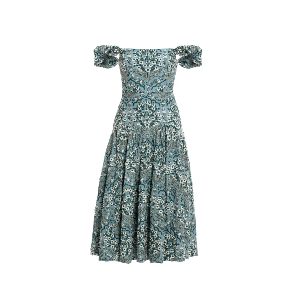 Agua By Agua Bendita Siembra Ceiba Midi Dress