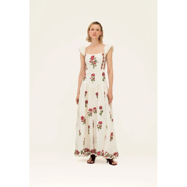 Agua By Agua Bendita Siembra Quebrada Maxi Dress, view 2