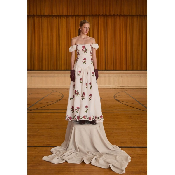 Agua By Agua Bendita Siembra Quebrada Maxi Dress, view 3