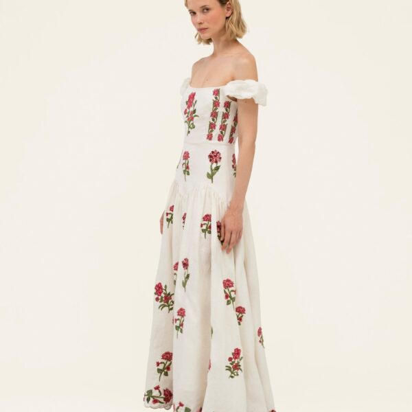 Agua by Agua Bendita Siembra Quebrada Maxi Dress - Agua By Agua Bendita Dresses - Artisanal Colombian Resort Wear at Coveti