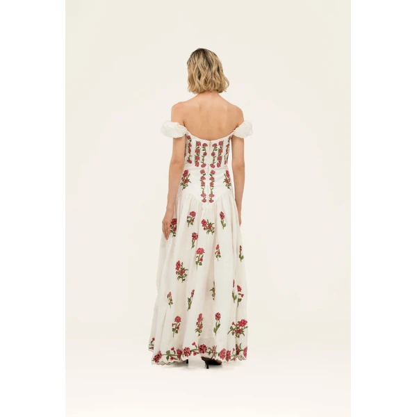 Agua By Agua Bendita Siembra Quebrada Maxi Dress, view 5