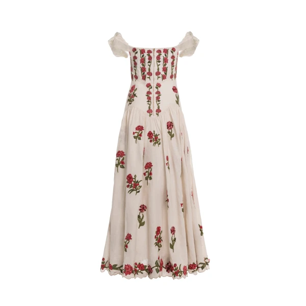 Agua By Agua Bendita Siembra Quebrada Maxi Dress, view 7