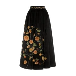 Agua by Agua Bendita Tangelo Uchuva Maxi Skirt - Agua By Agua Bendita Skirts - Artisanal Colombian Resort Wear at Coveti