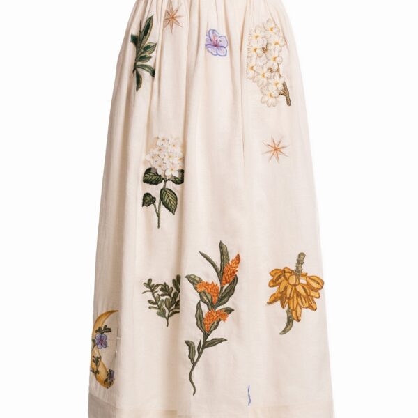Agua by Agua Bendita Tangelo Wild Maxi Skirt - Agua By Agua Bendita Skirts - Artisanal Colombian Resort Wear at Coveti