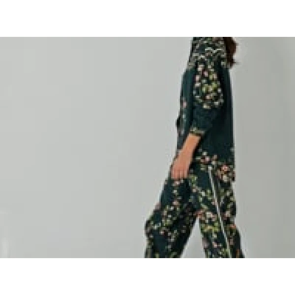 Agua by Agua Bendita Tota Mosquetero Trousers - Agua By Agua Bendita Pants - Artisanal Colombian Resort Wear at Coveti