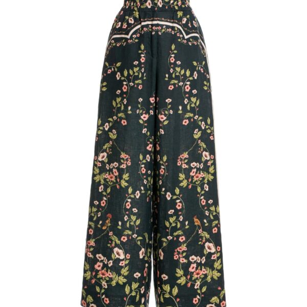 Agua by Agua Bendita Tota Mosquetero Trousers - Agua By Agua Bendita Pants - Artisanal Colombian Resort Wear at Coveti