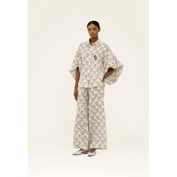 Agua By Agua Bendita Tota Quebrada Trousers, view 4