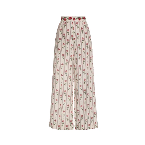 Agua By Agua Bendita Tota Quebrada Trousers