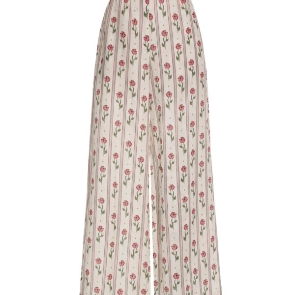 Agua by Agua Bendita Tota Quebrada Trousers - Agua By Agua Bendita Pants - Artisanal Colombian Resort Wear at Coveti