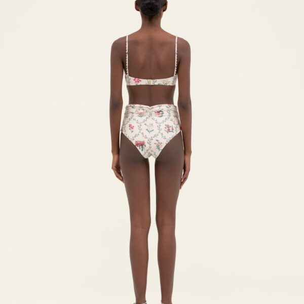 Agua by Agua Bendita Vaiven Orquidea Bikini Bottom - Agua By Agua Bendita Beachwear - Artisanal Colombian Resort Wear at Coveti