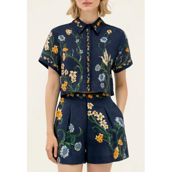 Agua By Agua Bendita Virtuosa Laguna Shirt, view 6