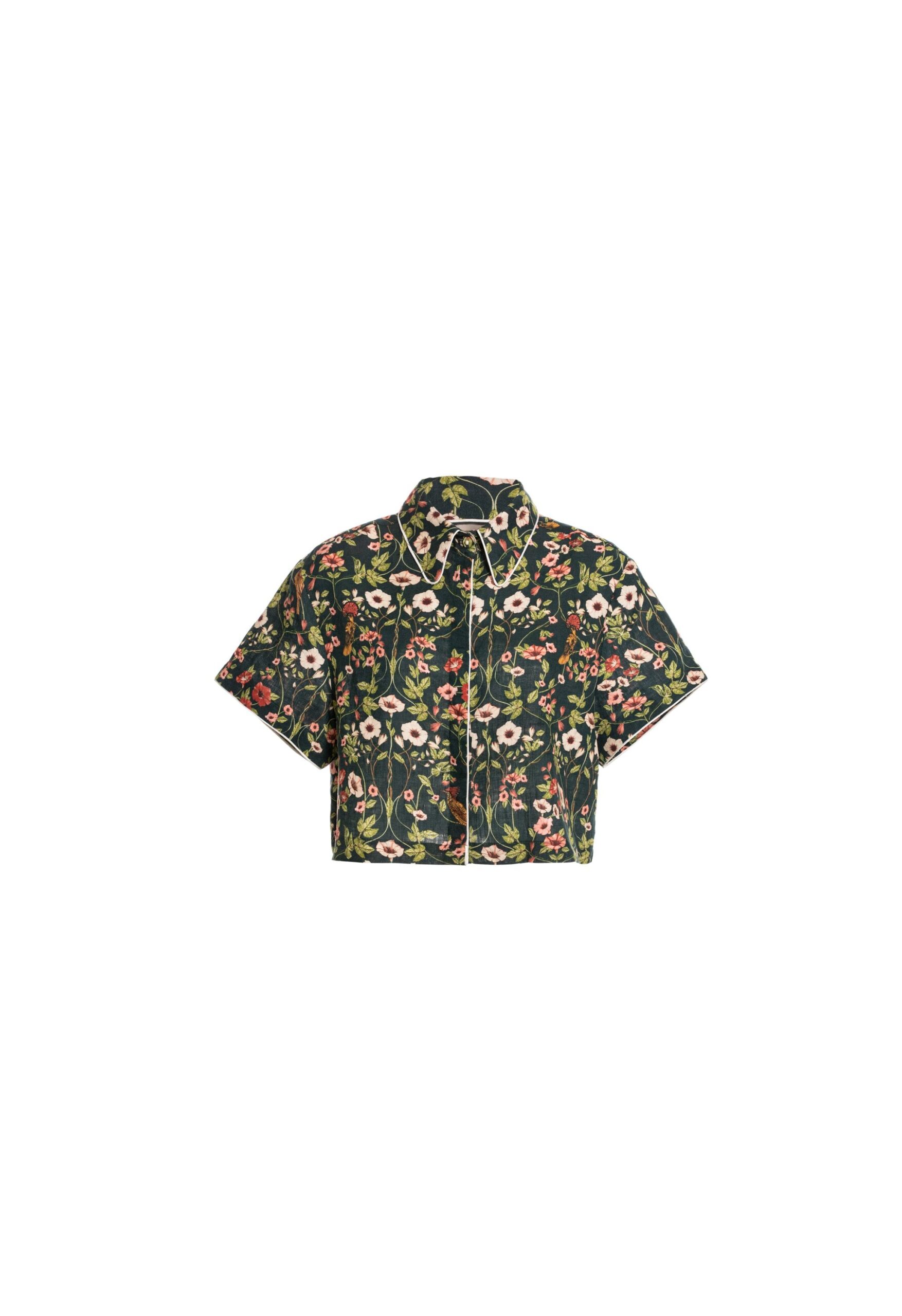 Virtuosa Mosquetero Cropped Shirt