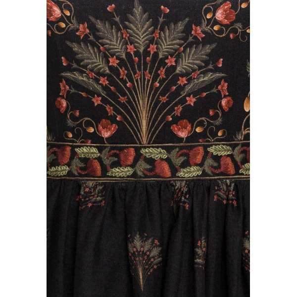 Agua By Agua Bendita Viviane Andes Maxi Dress, view 8