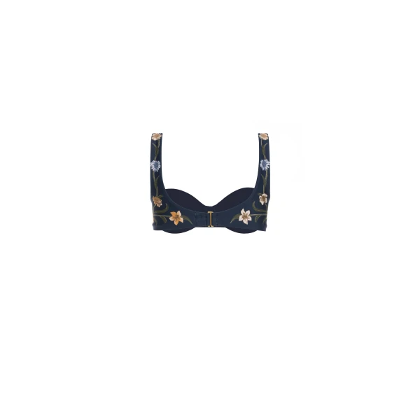 Agua By Agua Bendita Zucchini Laguna Bikini Top, view 7