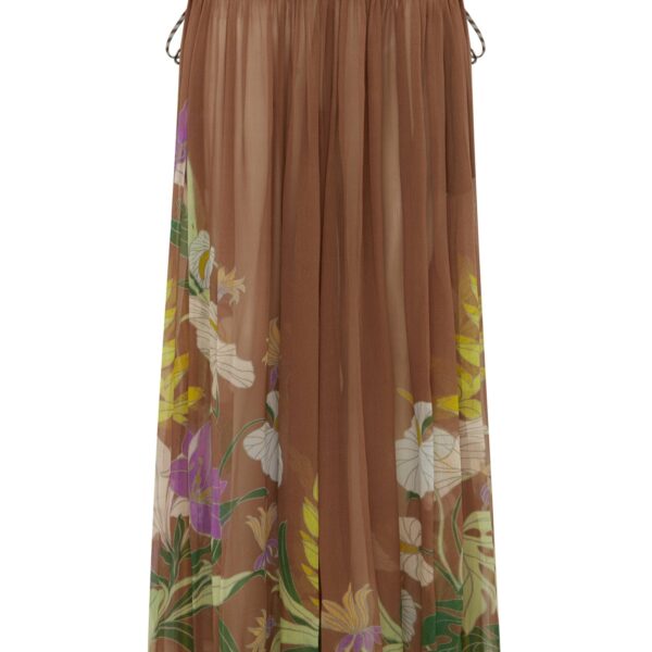 Alemais Alfie Ruched Pant  Sustainable Pants with Alemais print - Coveti Australian Designer