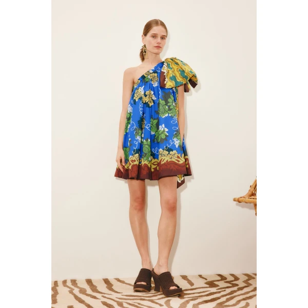 Alemais Arnie Mini Dress  Sustainable Dresses with Alemais print - Coveti Australian Designer