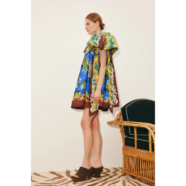 Alemais Arnie Mini Dress  Sustainable Dresses with Alemais print - Coveti Australian Designer