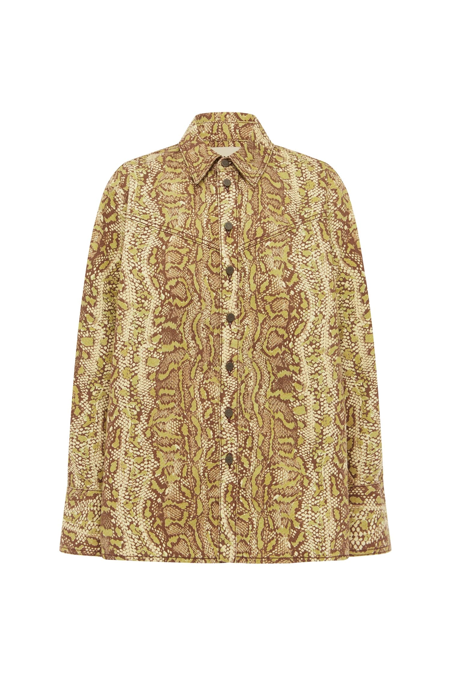 Alemais Boa Denim Jacket