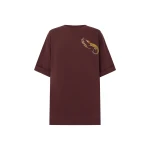Alemais Camelia Embroidered Tee  Sustainable Tops with Alemais print - Coveti Australian Designer