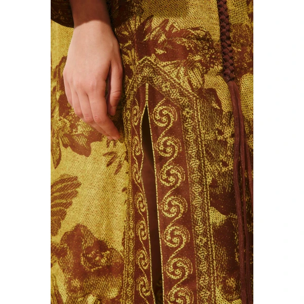 Alemais Charley Gown  Sustainable Dresses with Alemais print - Coveti Australian Designer