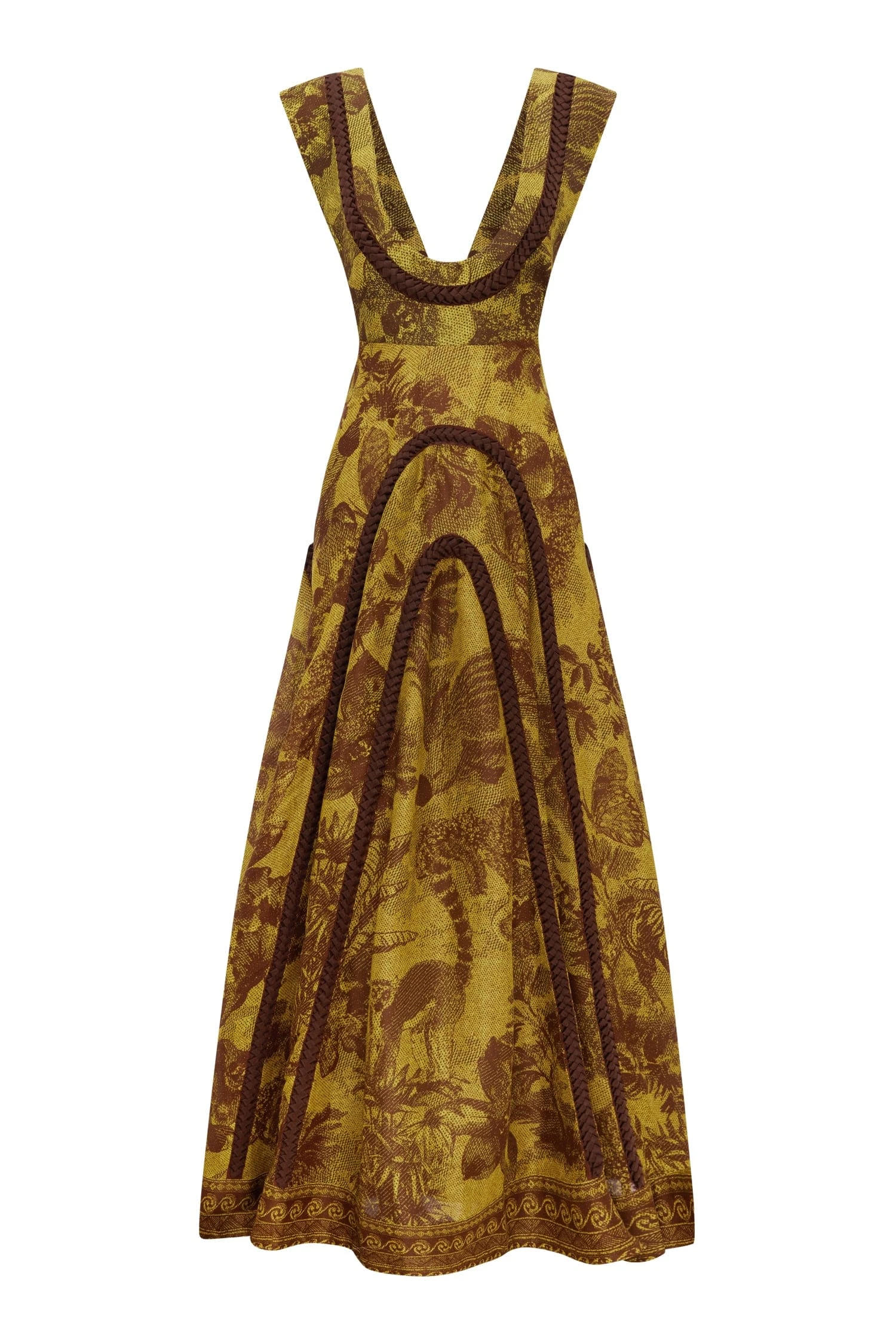 Charley Midi Dress by Alemais - Dresses Alemais Charley Midi Dress Sustainable Dresses with Alemais print - Coveti Australian Designer