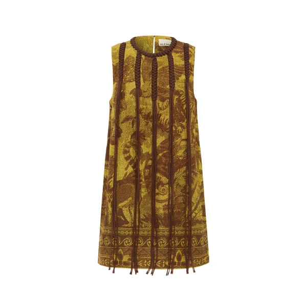 Alemais Charley Mini Dress  Sustainable Dresses with Alemais print - Coveti Australian Designer
