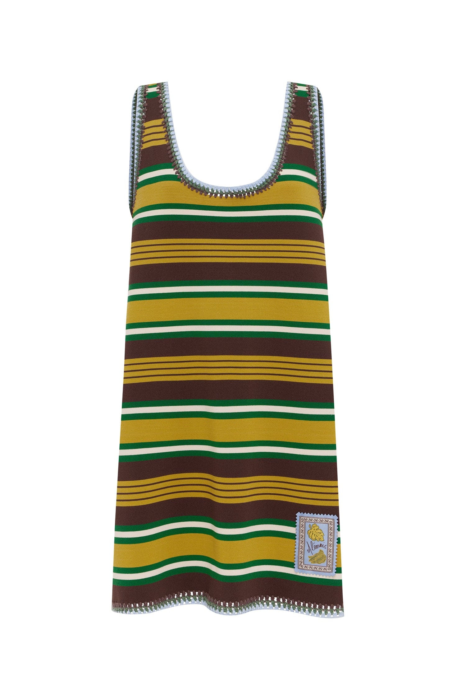 Alemais Clover Knit Mini Dress