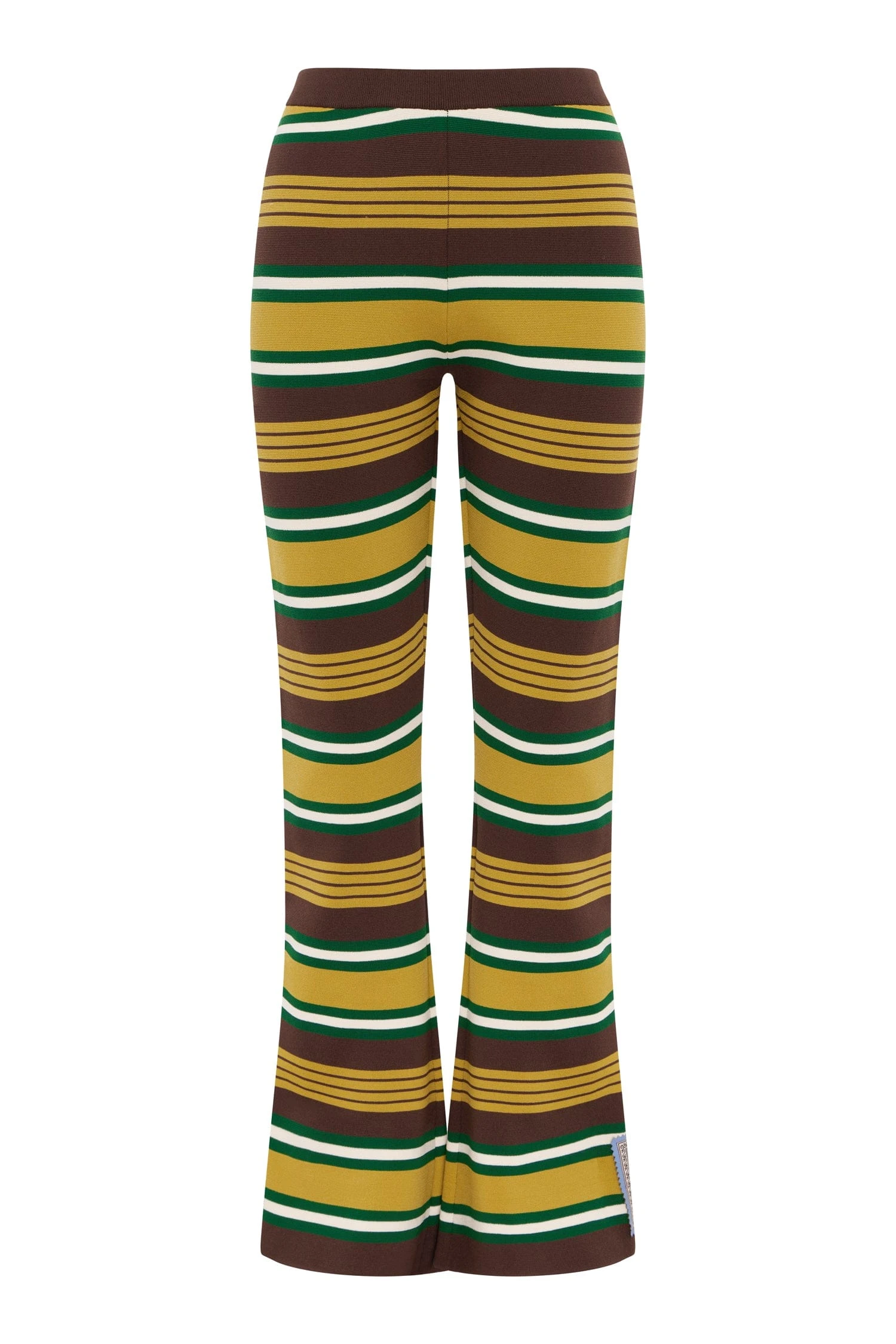 Clover Knit Pant by Alemais - Pants Alemais Clover Knit Pant Sustainable Pants with Alemais print - Coveti Australian Designer