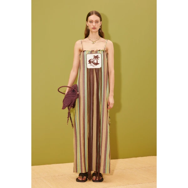 Alemais Clover Midi Dress  Sustainable Dresses with Alemais print - Coveti Australian Designer