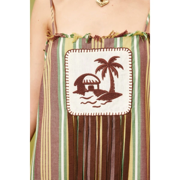 Alemais Clover Midi Dress  Sustainable Dresses with Alemais print - Coveti Australian Designer