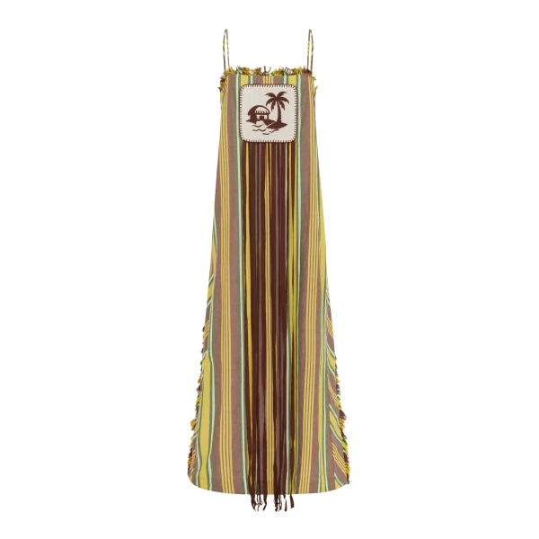 Alemais Clover Midi Dress  Sustainable Dresses with Alemais print - Coveti Australian Designer