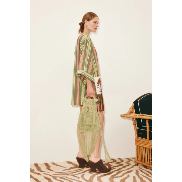 Alemais Clover Mini Dress  Sustainable Dresses with Alemais print - Coveti Australian Designer