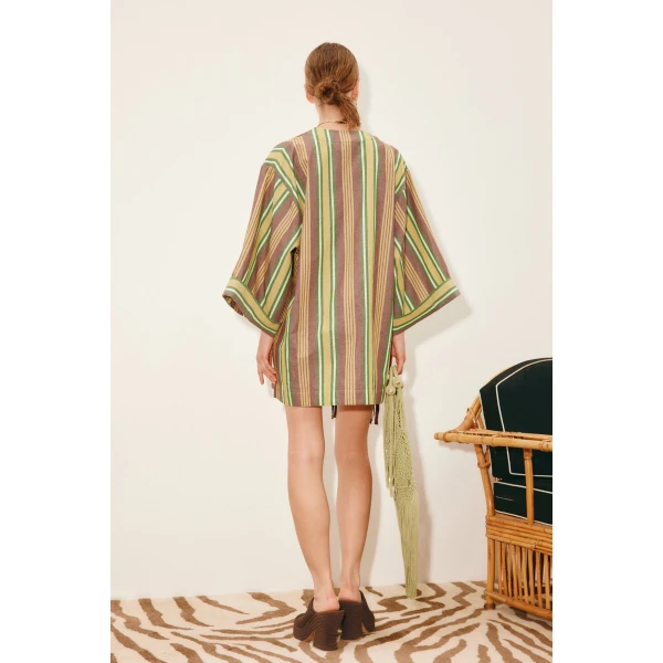 Alemais Clover Mini Dress  Sustainable Dresses with Alemais print - Coveti Australian Designer