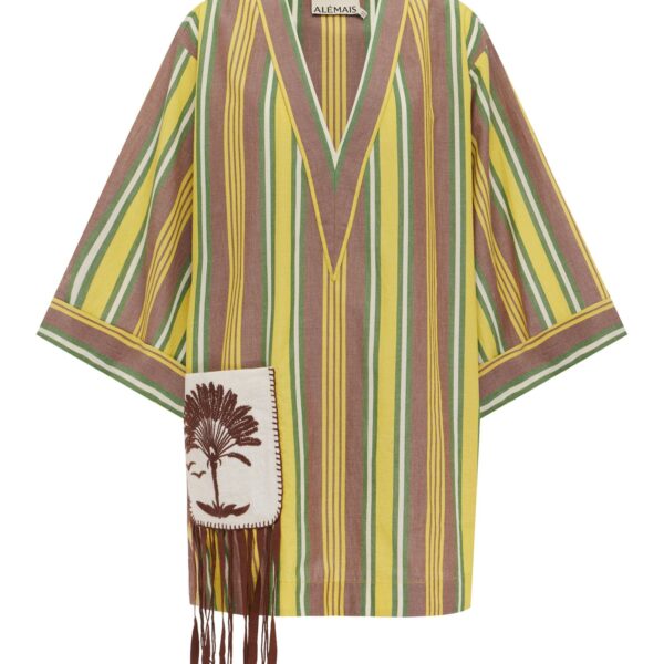 Alemais Clover Mini Dress  Sustainable Dresses with Alemais print - Coveti Australian Designer