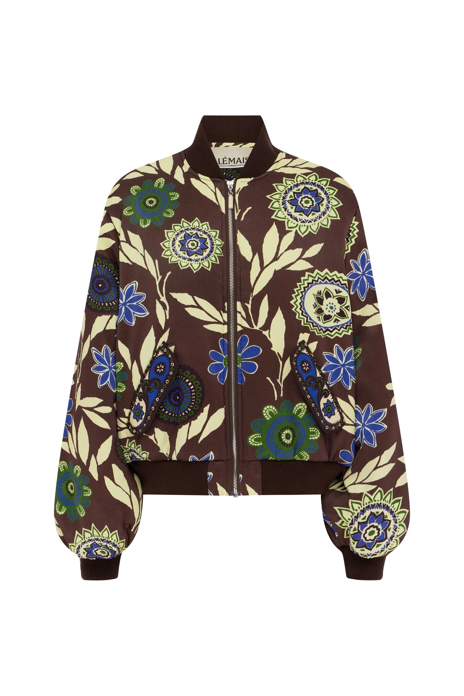 Jasper Bomber Jacket by Alemais - Jackets Alemais Jasper Bomber Jacket Sustainable Jackets with Alemais print - Coveti Australian Designer