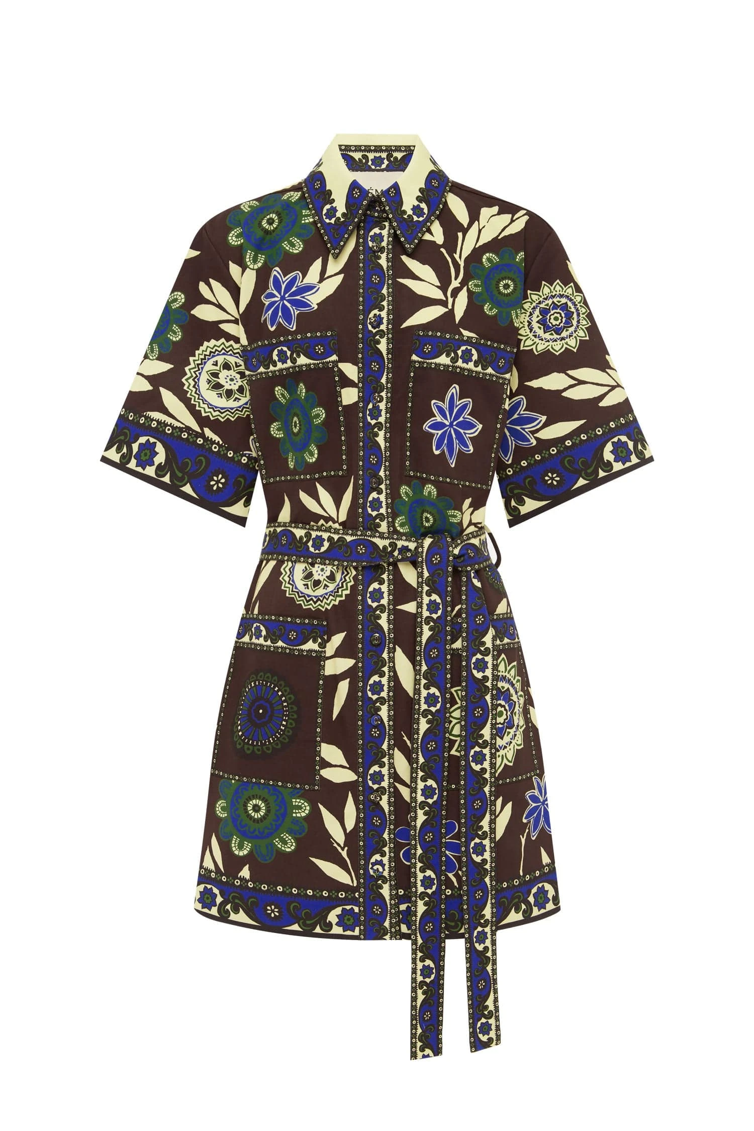 Alemais Jasper Mini Dress  Sustainable Dresses with Alemais print - Coveti Australian Designer