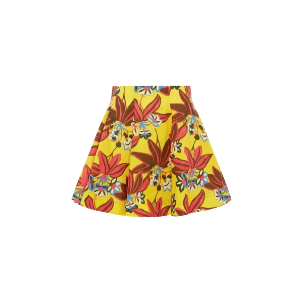 Alemais Leo Skirt  Sustainable Skirts with Alemais print - Coveti Australian Designer