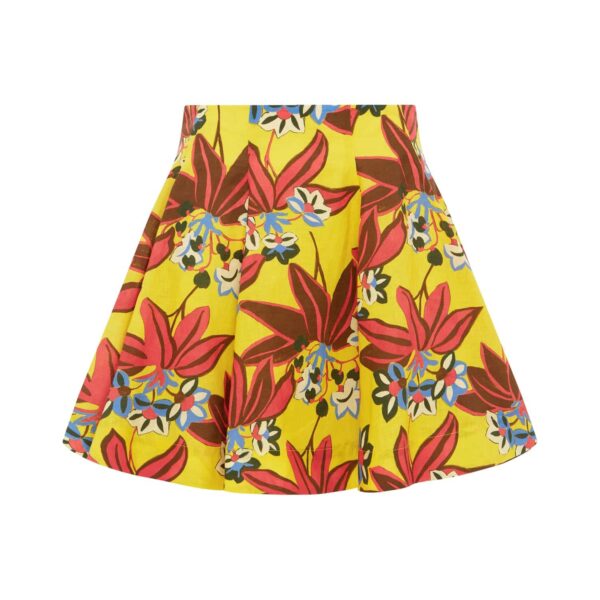Alemais Leo Skirt  Sustainable Skirts with Alemais print - Coveti Australian Designer